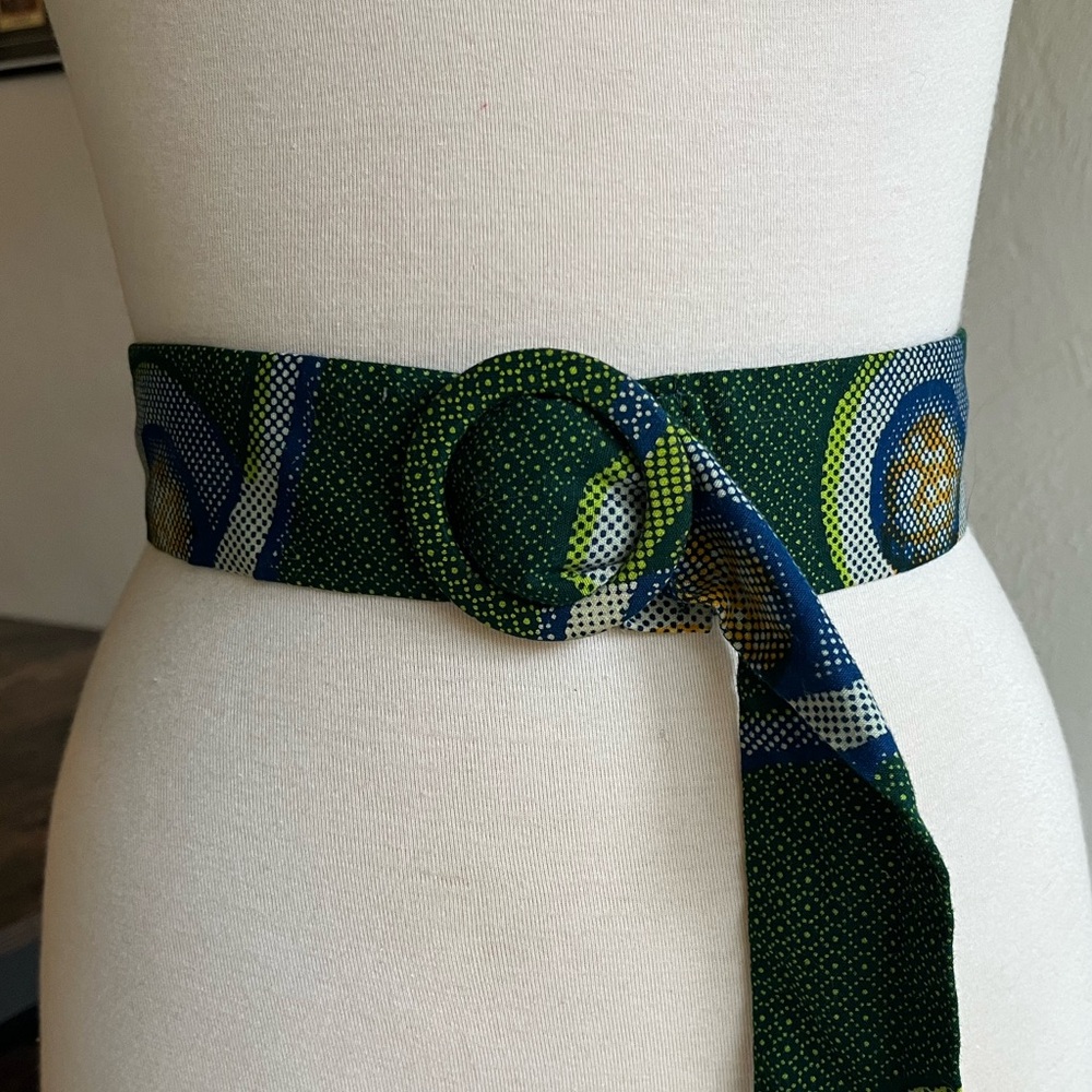 Bundle of Two Retro Print Belts - Picture 5 of 6